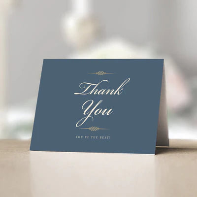 Thank You - Dark Blue